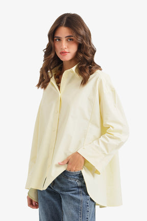 High-Low Oversized Shirt