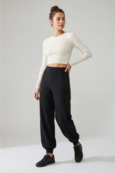 High-Rise Balloon Pants