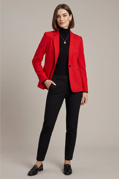 Single-Button Structured Blazer | | Carina Wear – Carina - كارينا