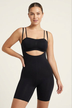 Braless Mid-Thigh Bodysuit