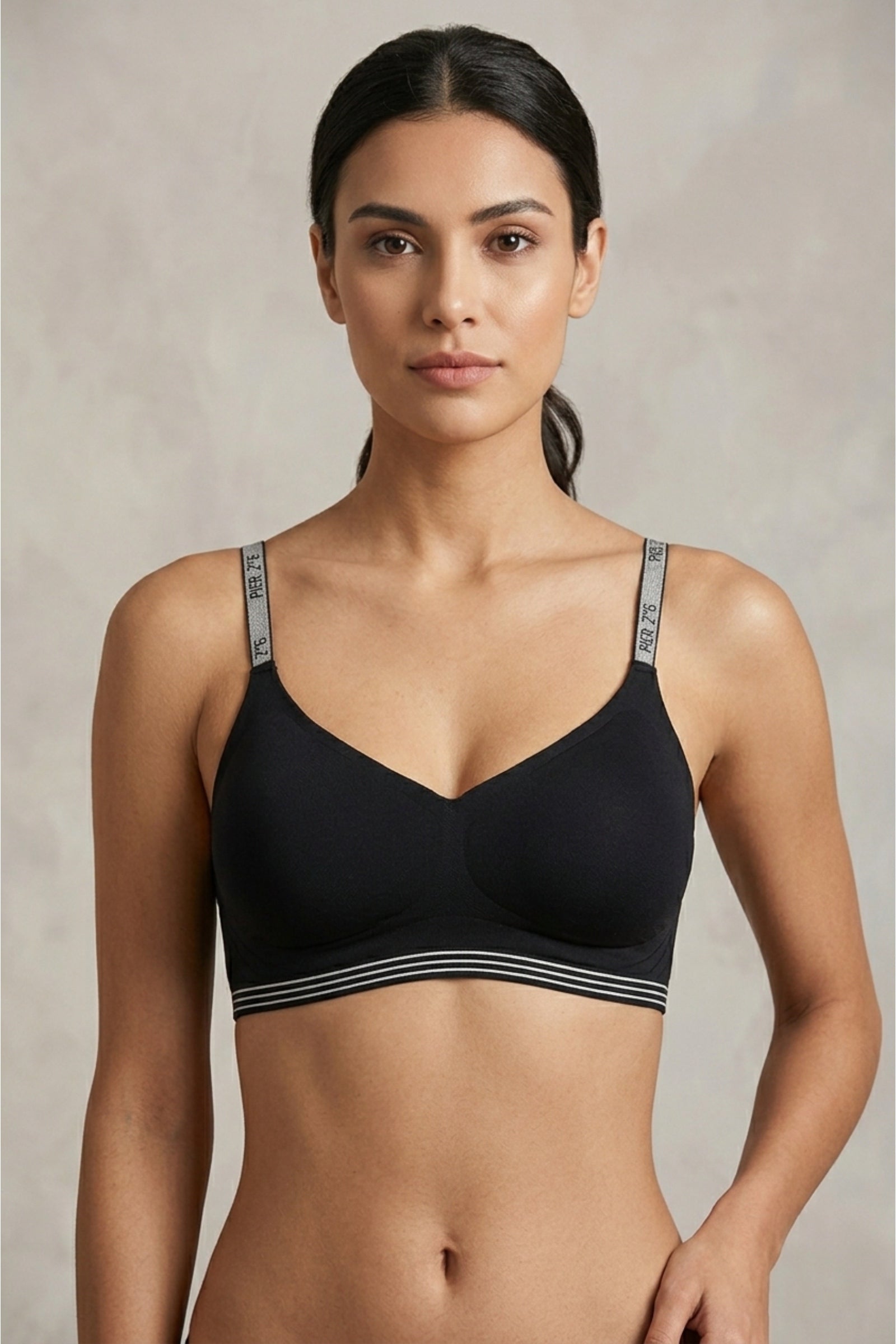V-Neck Padded Bra