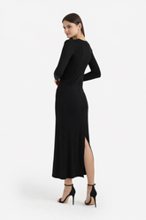 Midi Slip-On Dress