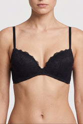 Floral Lace Padded Bra