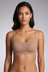 Scalloped Seamless Bra