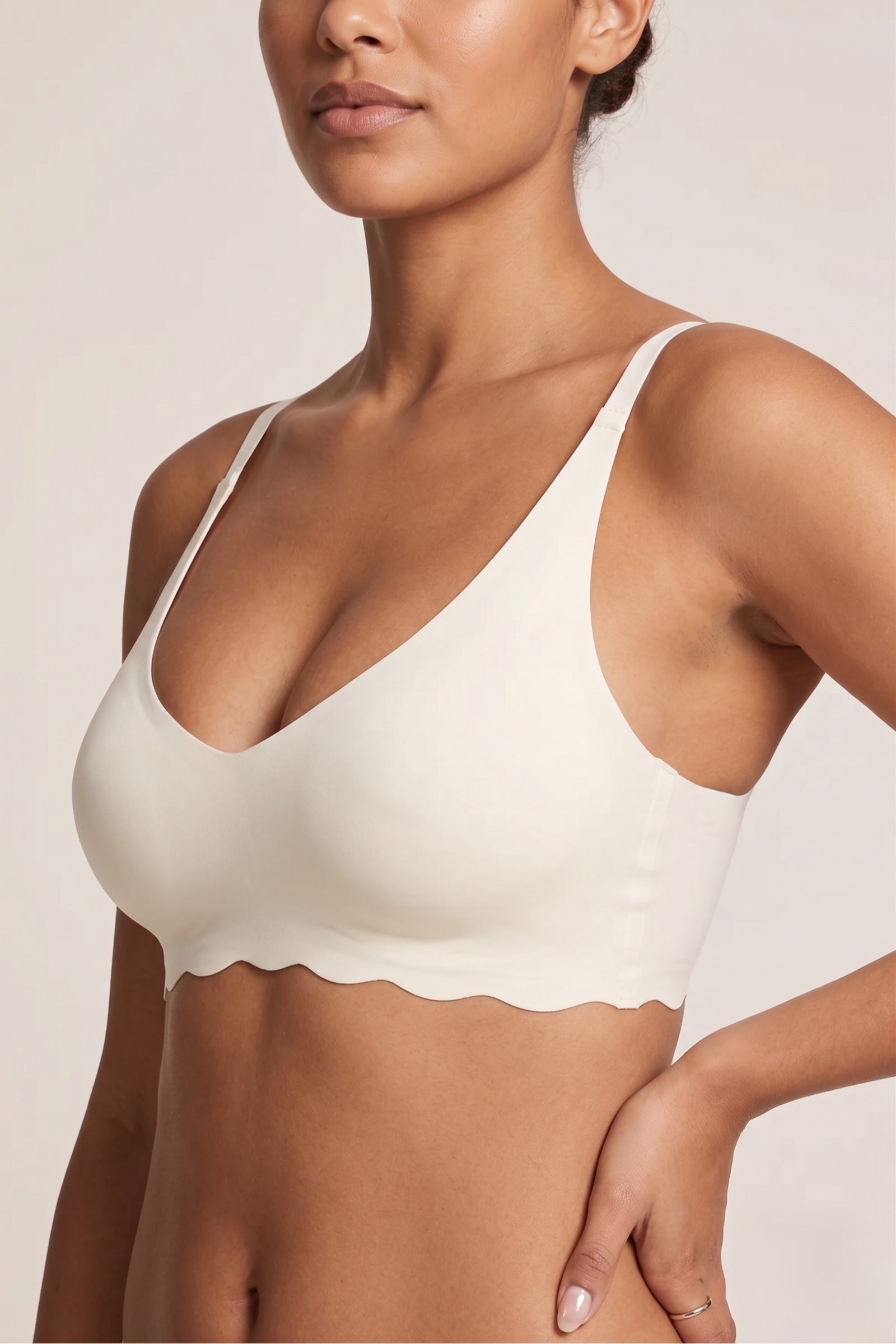 Laser Cut Edge Bra