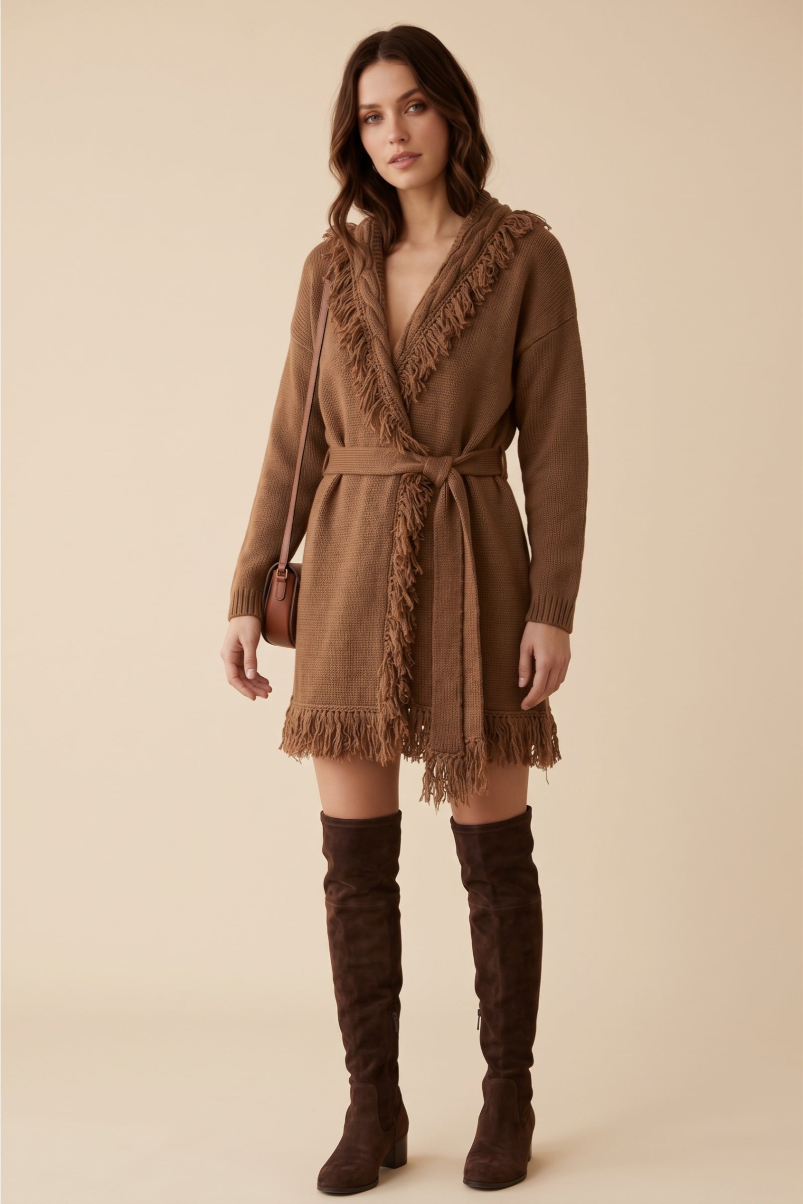 Fringed Lounge Cardigan