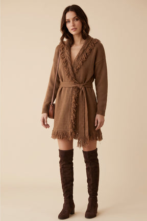 Fringed Lounge Cardigan