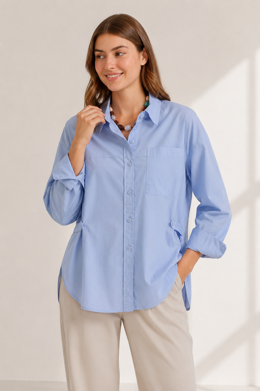 Relaxed Tunic Shirt