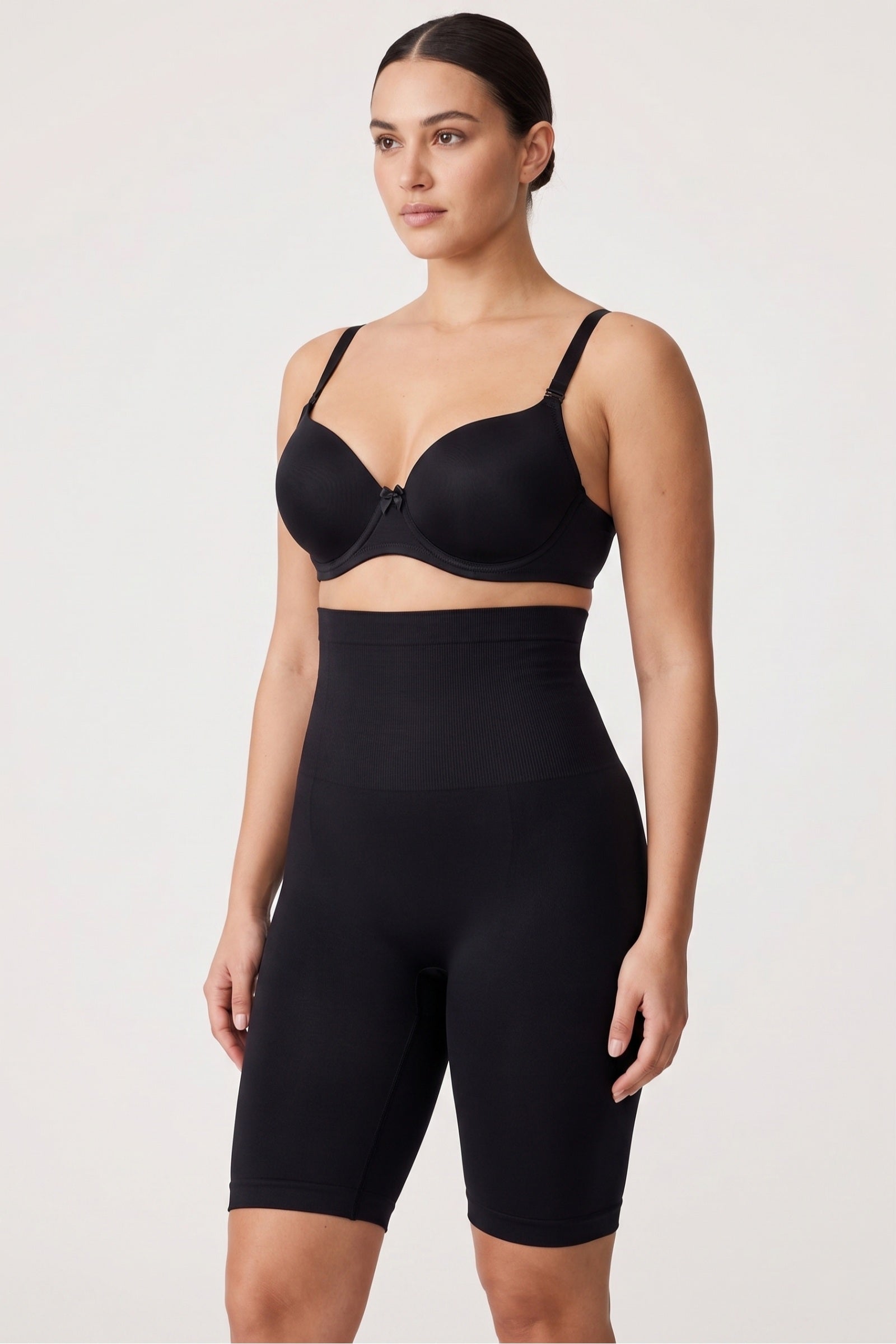 High-Waisted Corset Shorts