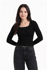 Square Neck Corset Top