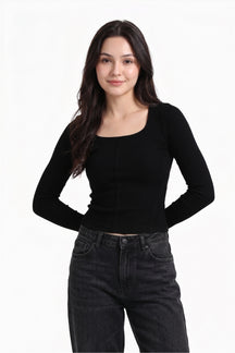 Square Neck Corset Top