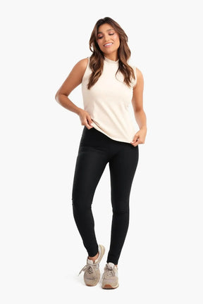 High Neck Slim Fit Top - Carina - كارينا