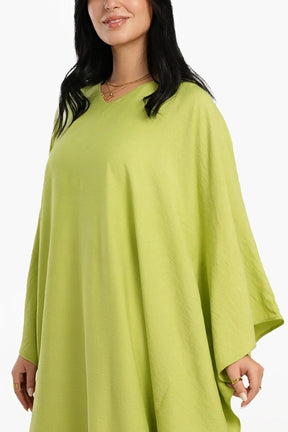 فستان سادة مقاس واحد