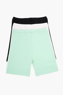 Pack of 3 Girly Cycling Shorts