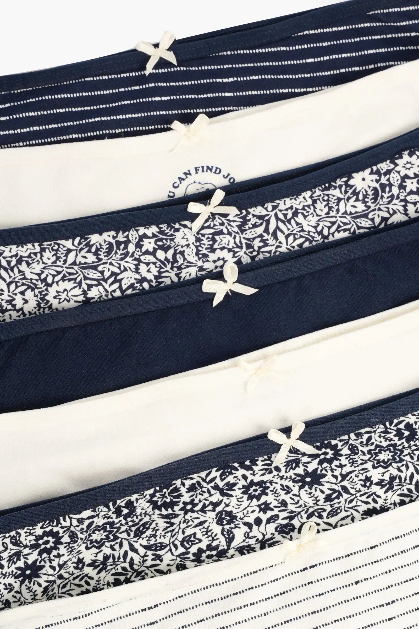 Pack of 7 Colored Brief Panties