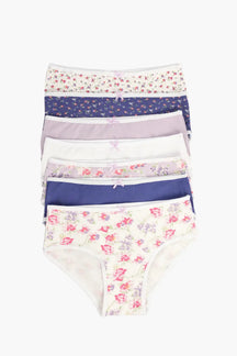 Pack of 7 Colored Brief Panties