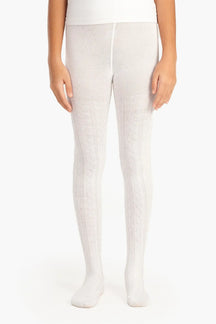 Girly Cotton Plain Pantyhose