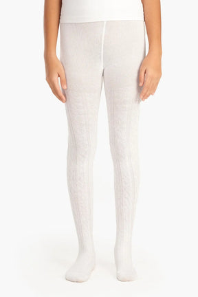 Girly Cotton Plain Pantyhose