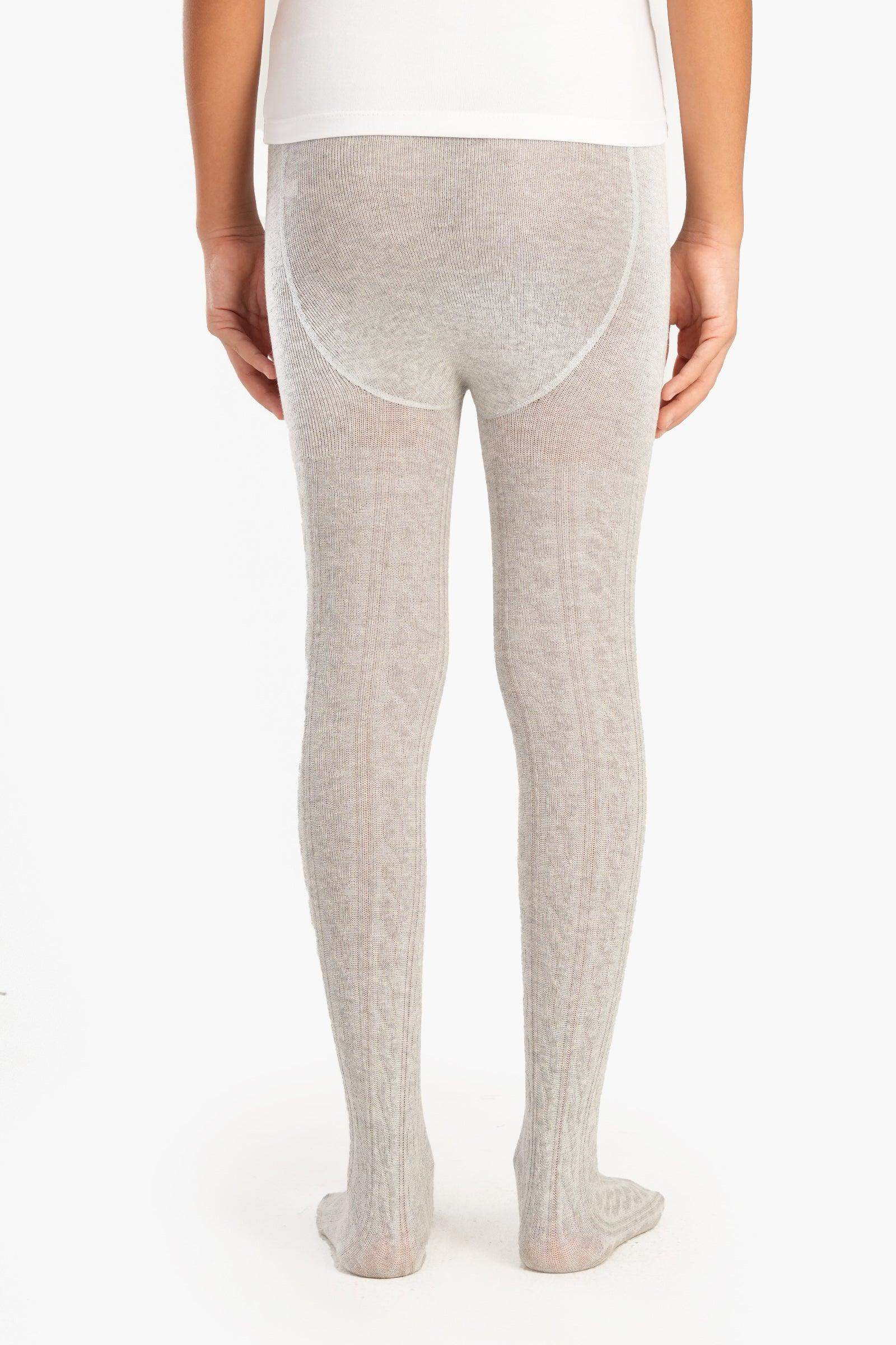 Girly Cotton Plain Pantyhose