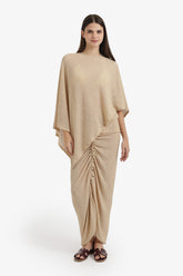 Asymmetrical Beach Poncho