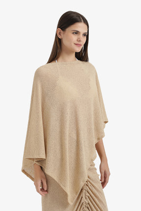 Asymmetrical Beach Poncho