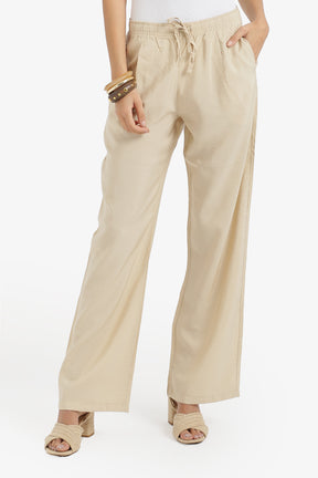 Drawstring Waist Pants