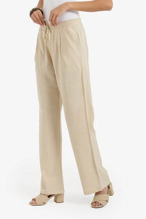 Drawstring Waist Pants