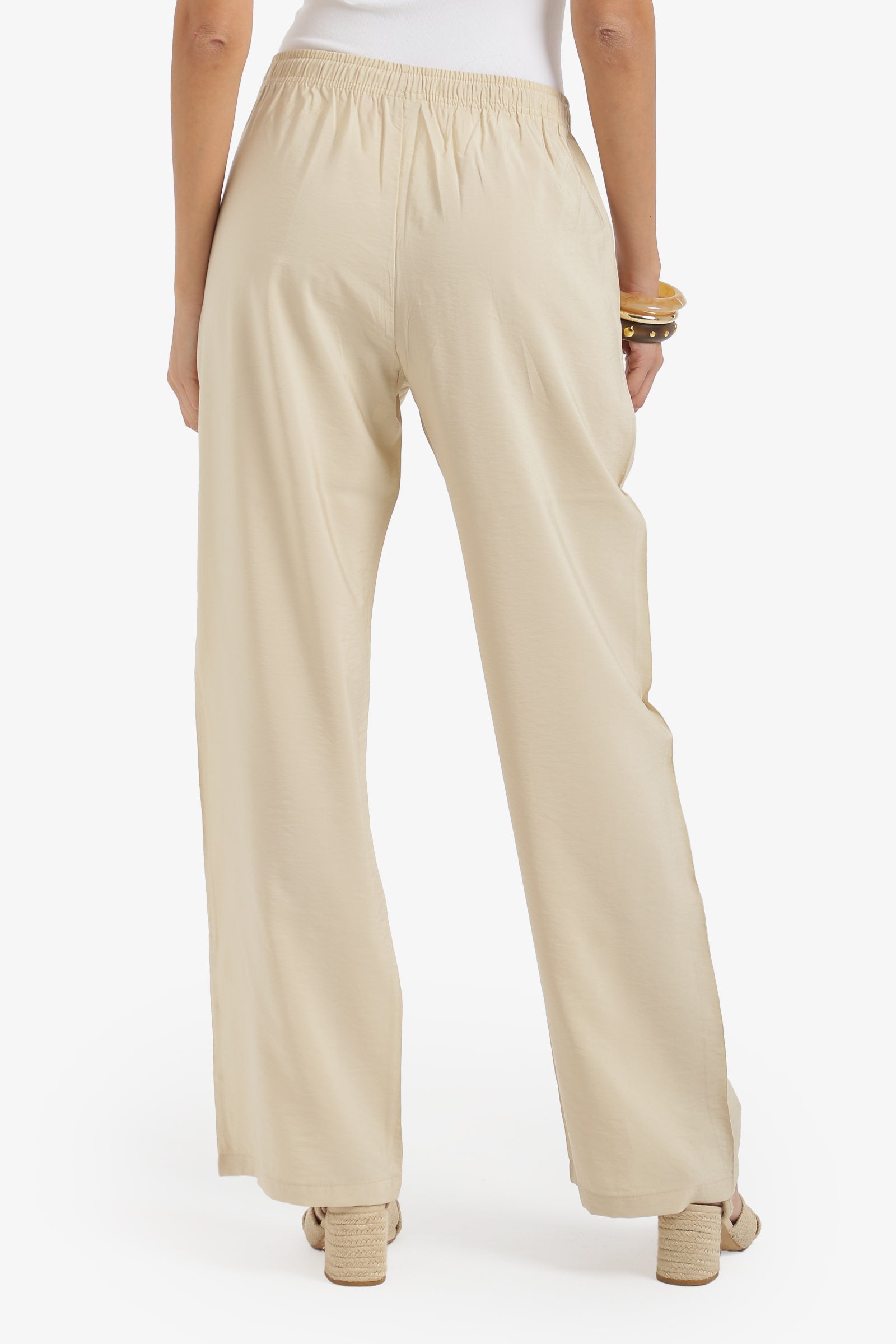 Drawstring Waist Pants