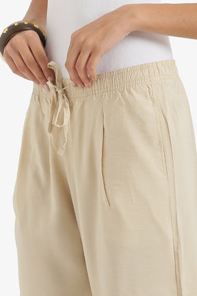 Drawstring Waist Pants