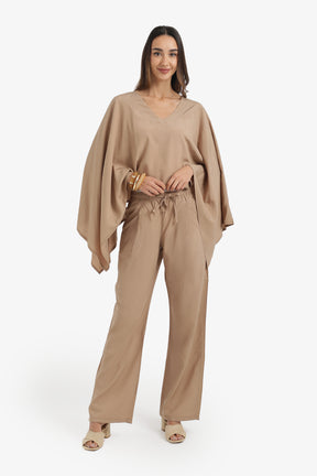 Drawstring Waist Pants