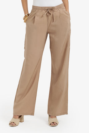 Drawstring Waist Pants