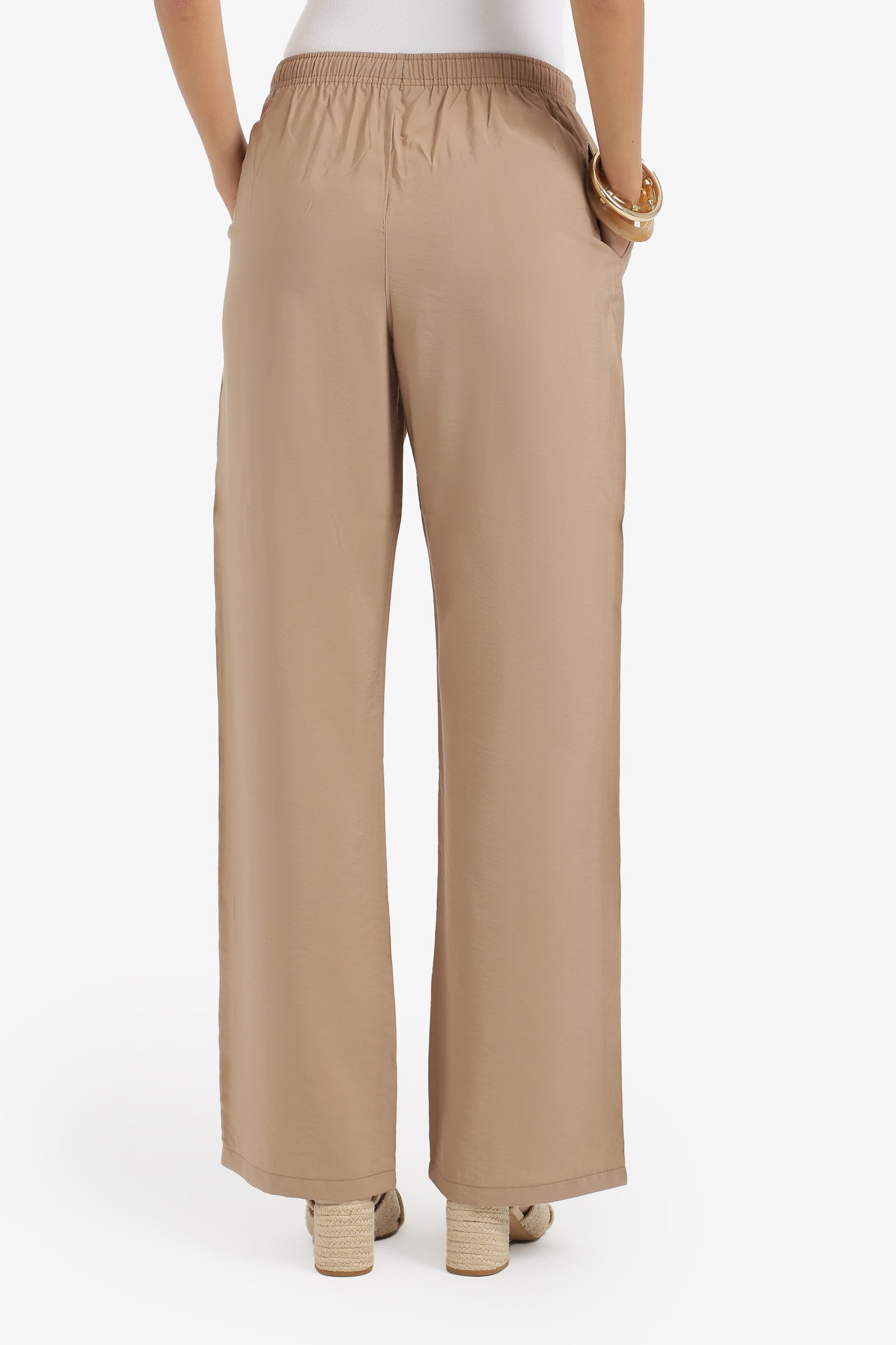 Drawstring Waist Pants