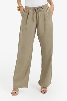 Drawstring Waist Pants