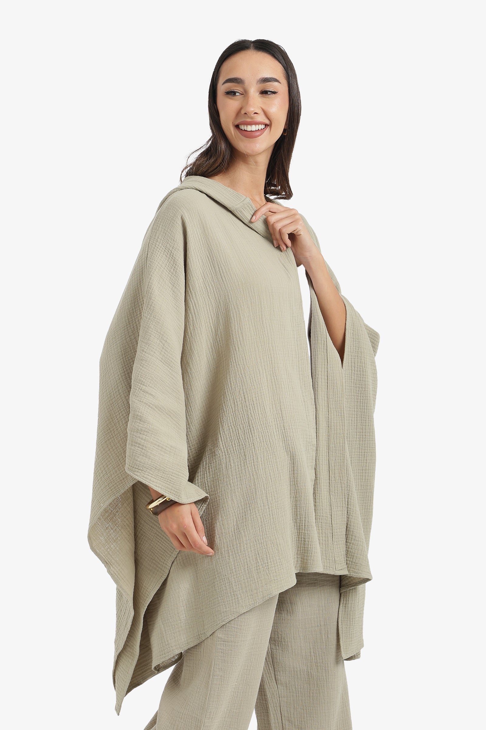 Hooded Lounge Cardigan