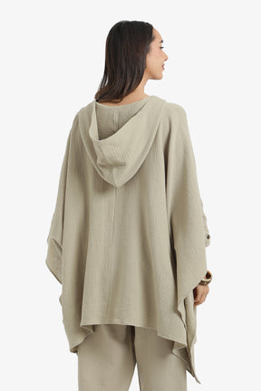 Hooded Lounge Cardigan