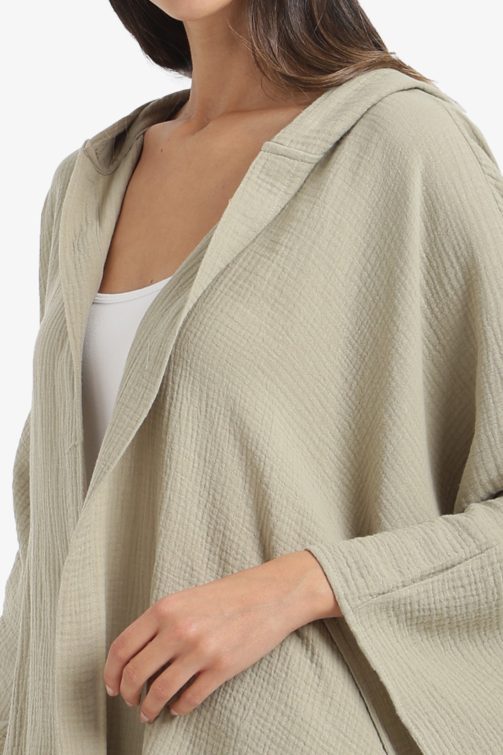 Hooded Lounge Cardigan