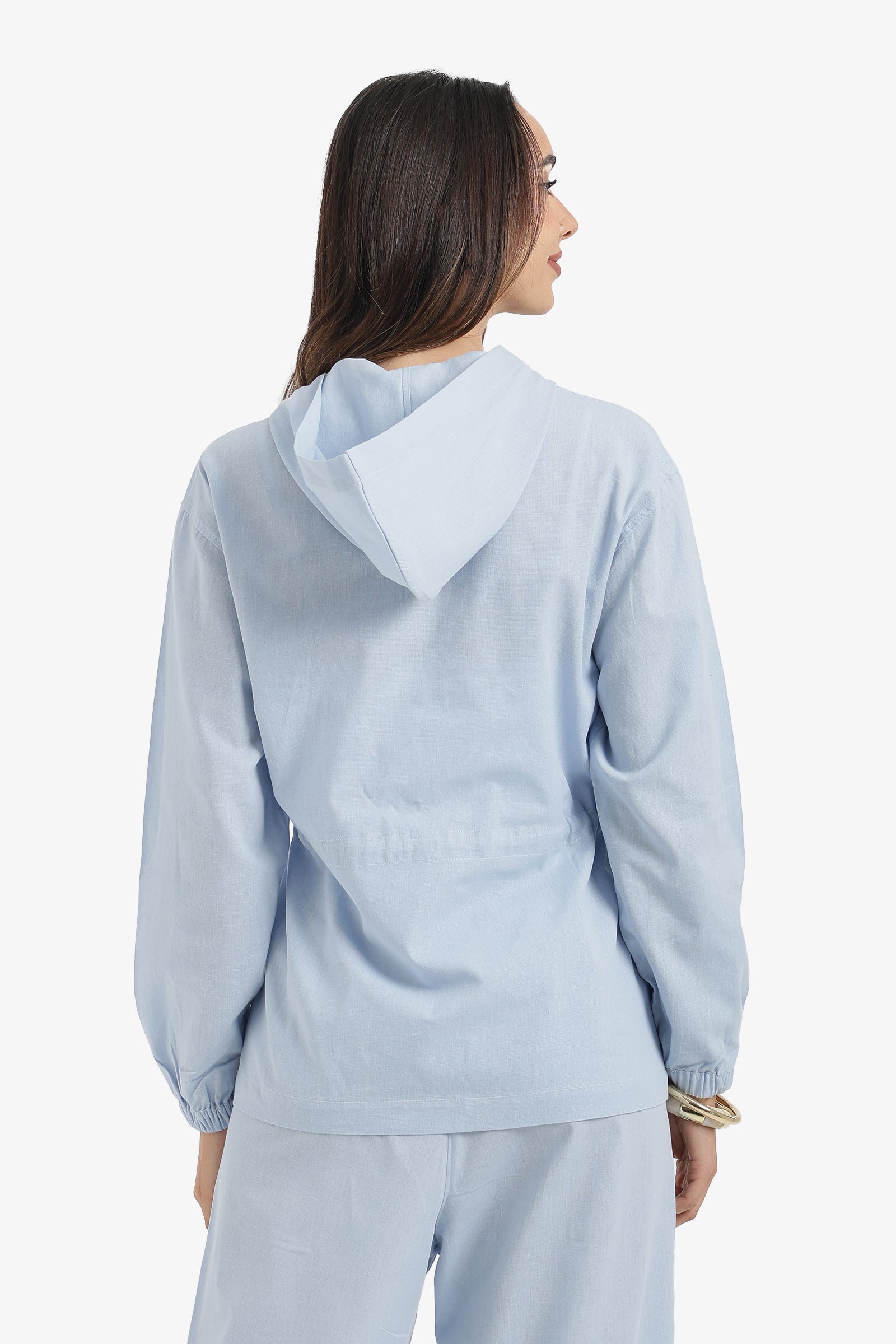 Drawstring Lounge Jacket