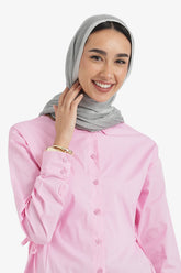 Ribbed Cotton Scarf
