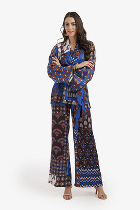 Belted Flowy Kimono