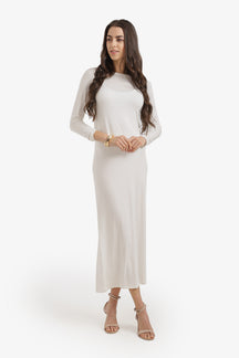 Midi Slip-On Dress