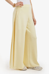 Side-Pleated Lounge Pants