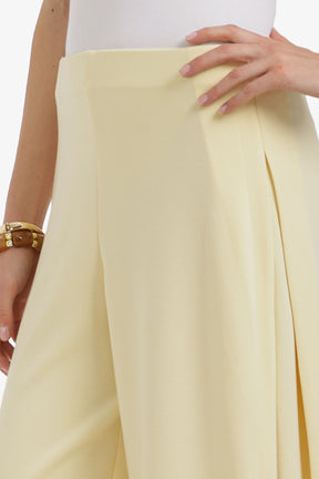 Side-Pleated Lounge Pants