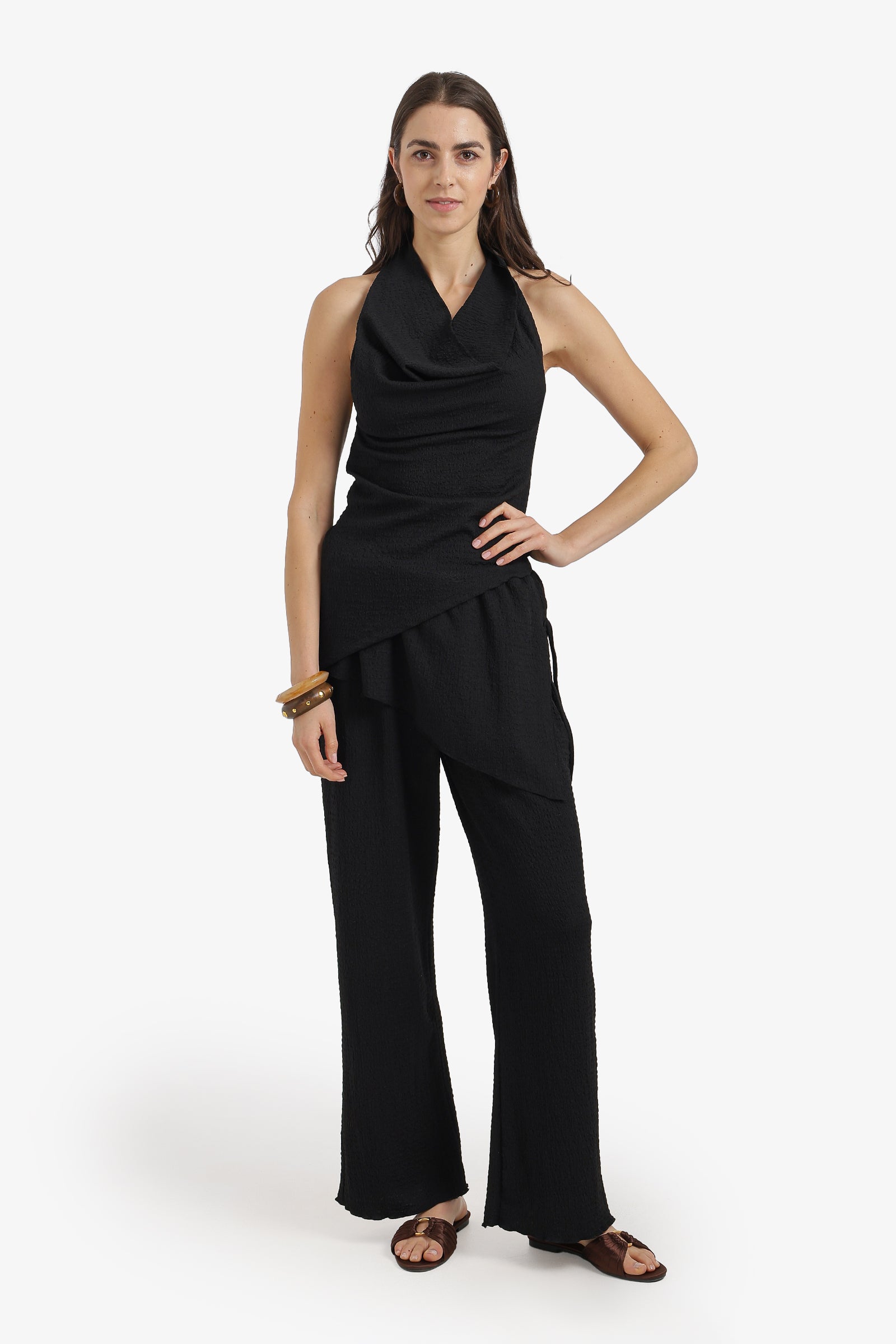 Cowl Neck Beach Top