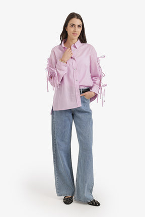 Tie-Sleeve Shirt