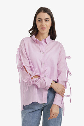 Tie-Sleeve Shirt