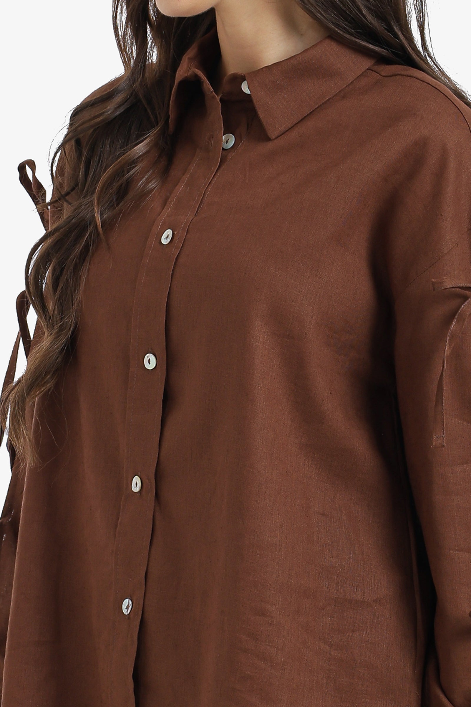 Tie-Sleeve Shirt