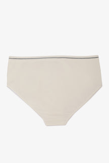Metallic-Trim Brief Panty