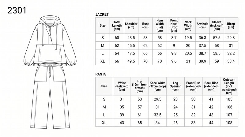 Size guide