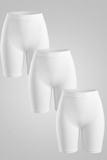Microfiber Mid-Thigh Shorts (Pack of 3)