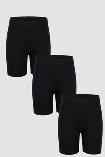 Pack of 3 Girly Cycling Shorts